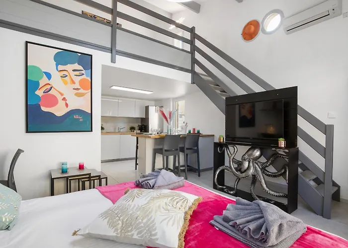 Villa Spa Prive 4P - Terrasse - Parking - Climatisation - Cap Agde Naturiste * Agde